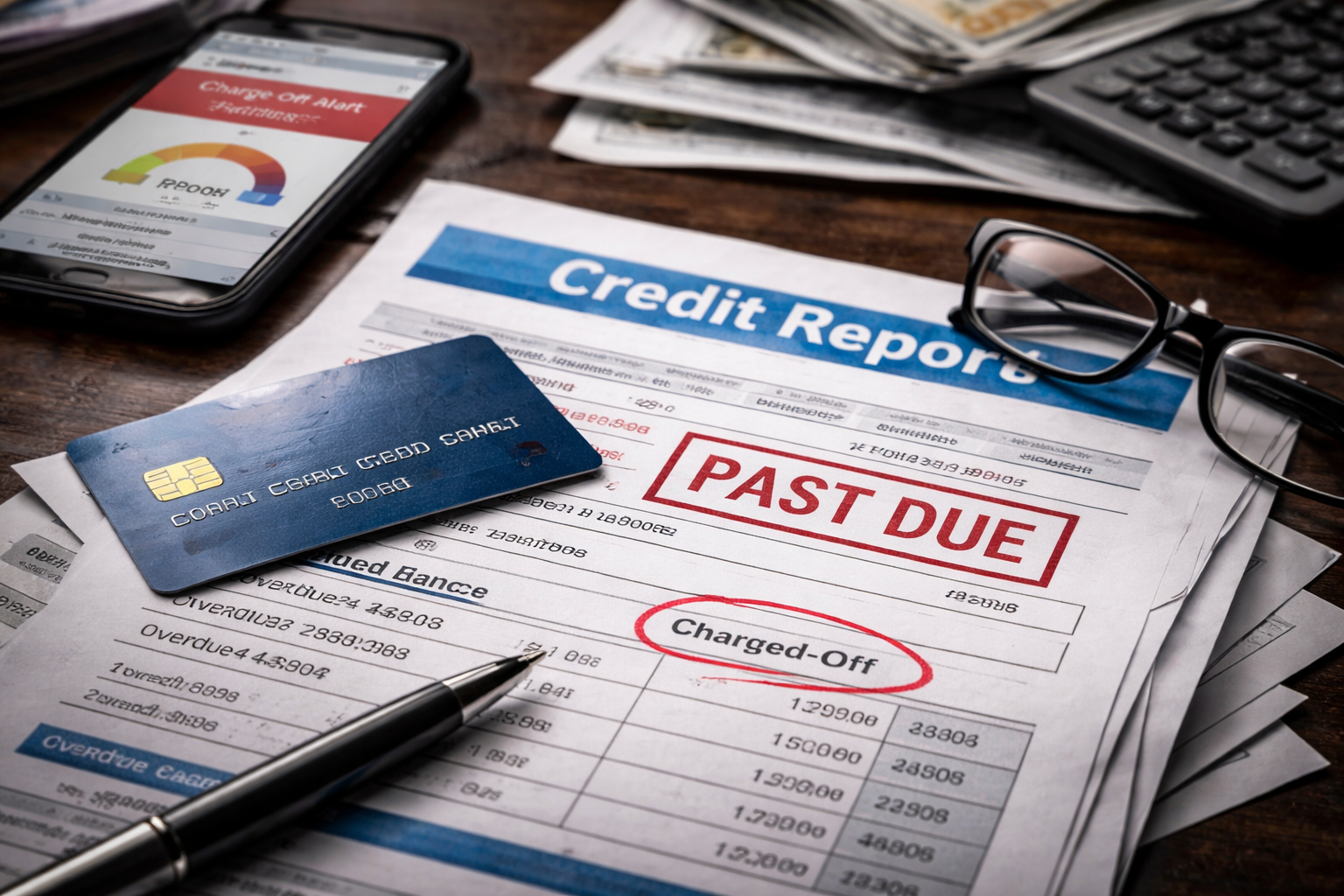 Credit Card Charge-Off Reported While Dispute Pending