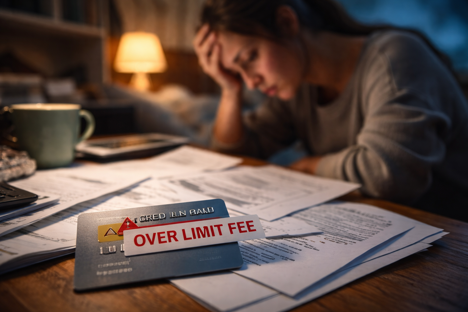 credit card over limit fee charged in error