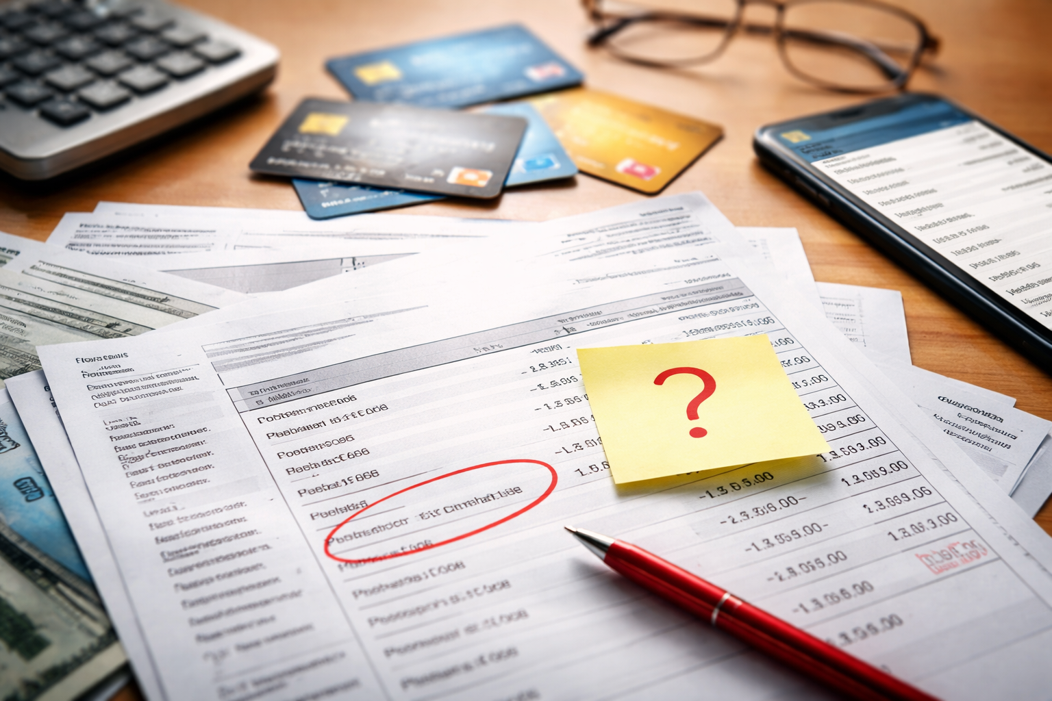 How Credit Card Billing Errors Appear on Statements