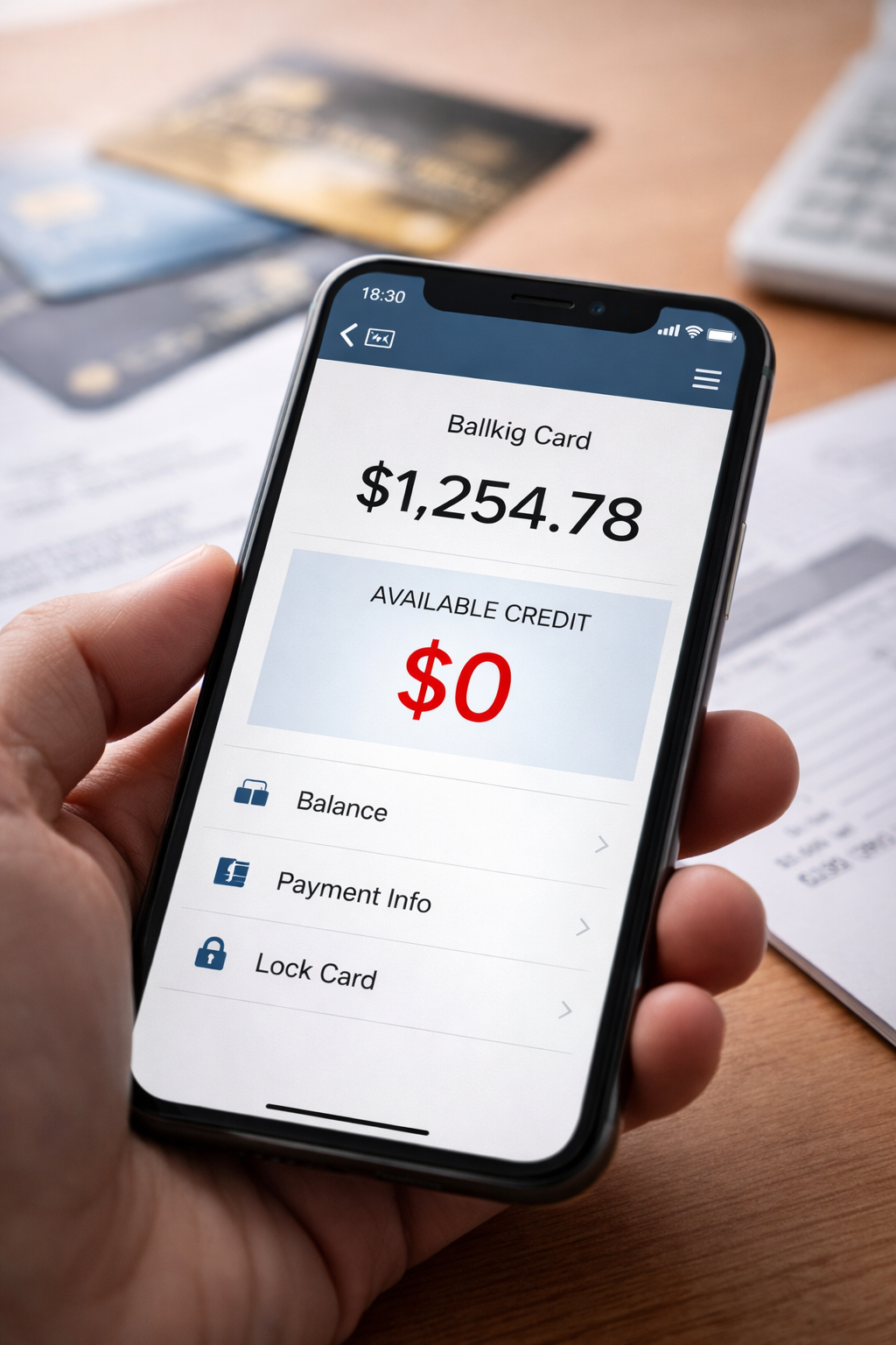 Credit Card Statement Shows Balance But Available Credit Is Zero