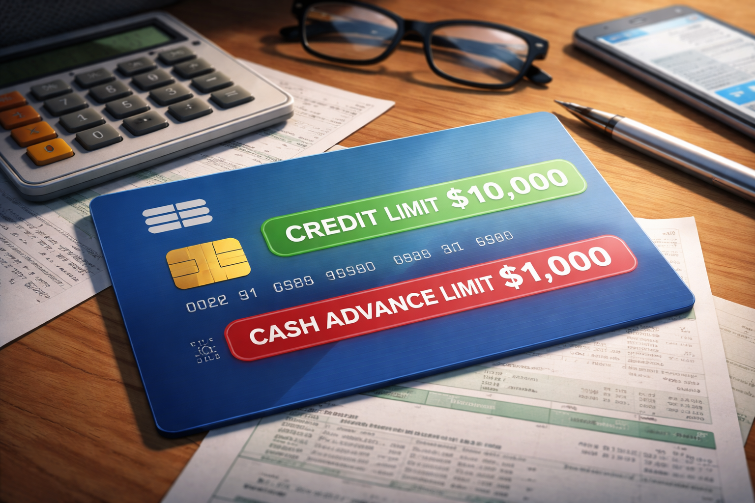 Credit Card Credit Limit Increased but Cash Advance Limit Not Updated