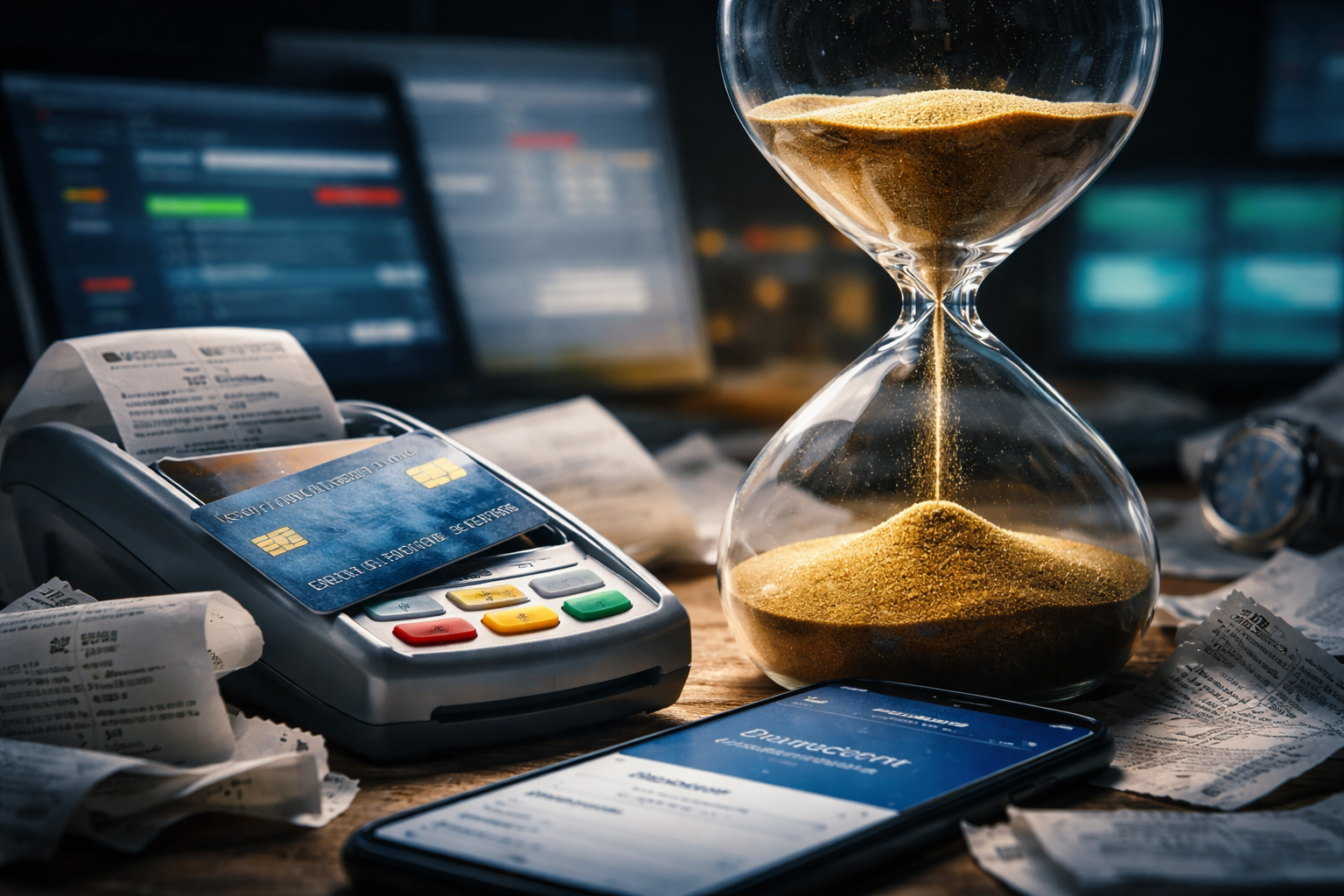 Credit Card Payment Held Due to Internal Clearing Delay Between Issuing Bank and Payment Processor