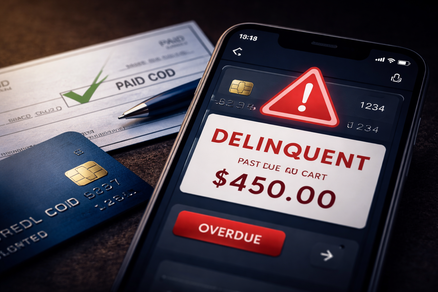 Credit Card Payment Cleared But Account Still Shows Delinquent Status