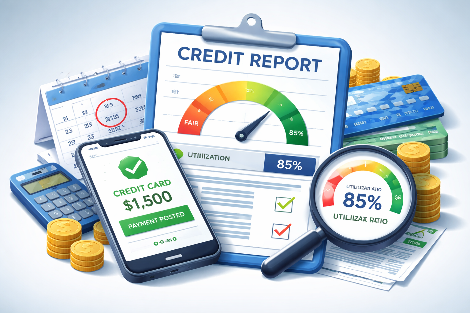 Credit Card Payment Posted but Utilization Ratio Not Updated